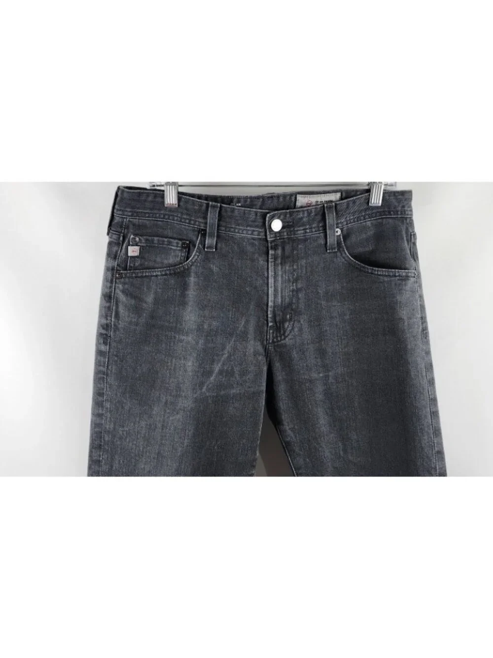 AG Adriano Goldschmied Jeans Men 33x31 Gray Black Dylan Slim Skinny Leg Denim